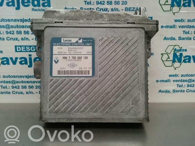 Engine control unit/module   7700105605,7700105605,LUCAS