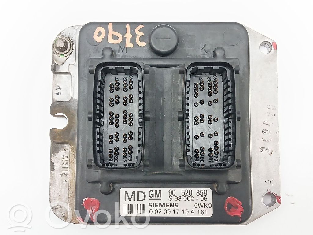 Opel Astra G Engine control unit/module 