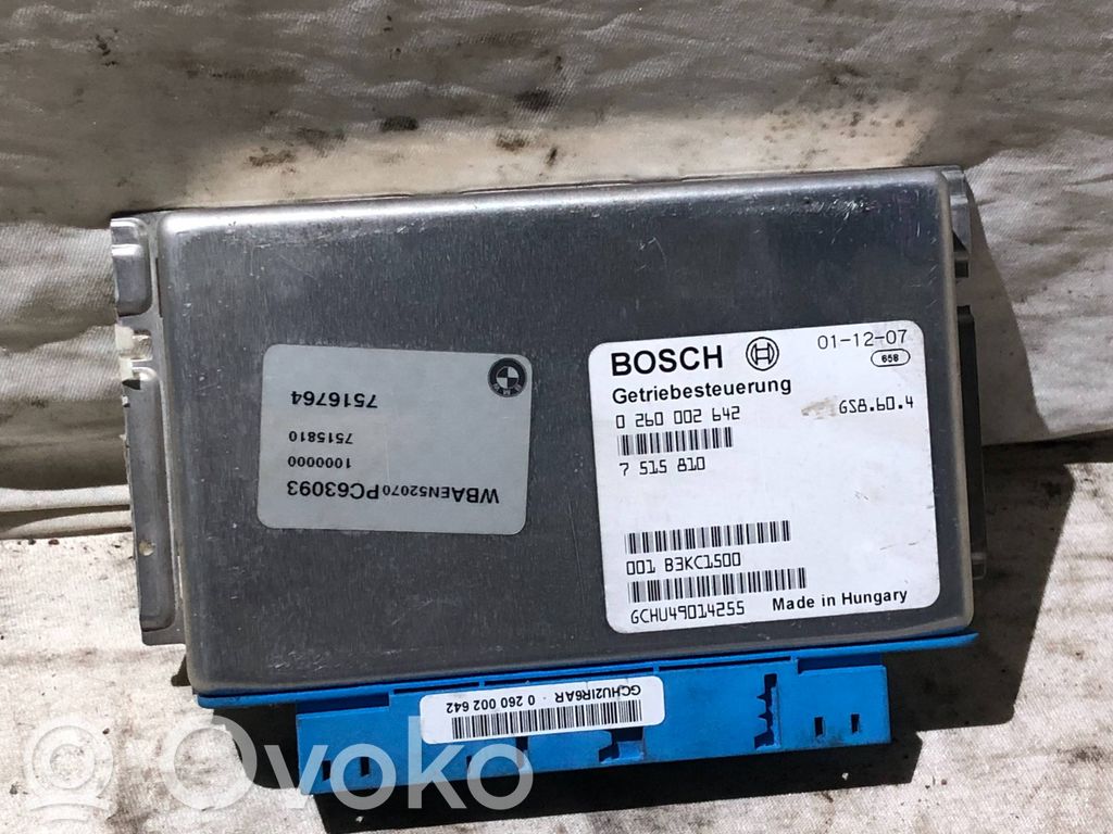 Gearbox control unit/module   7515810,0260002642,001B3KY1500,HU49014255