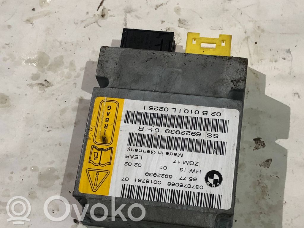 BMW 7 E65 E66 Airbag control unit/module 