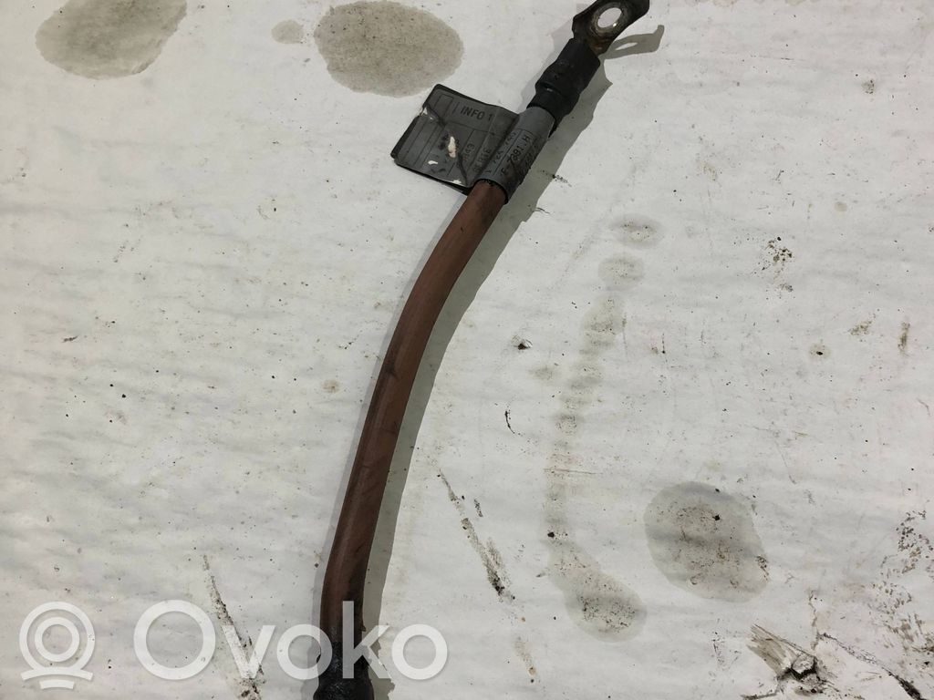 Negative earth cable (battery)   1724740,E7381H,349617