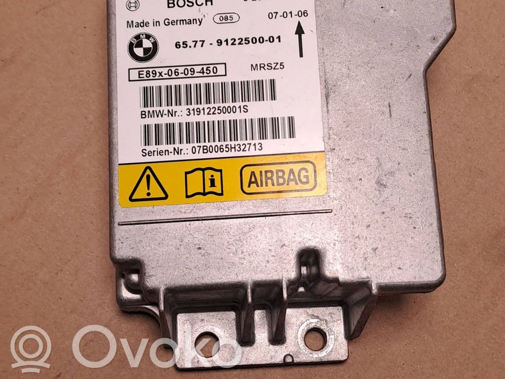 BMW 3 E90 E91 Airbag control unit/module 