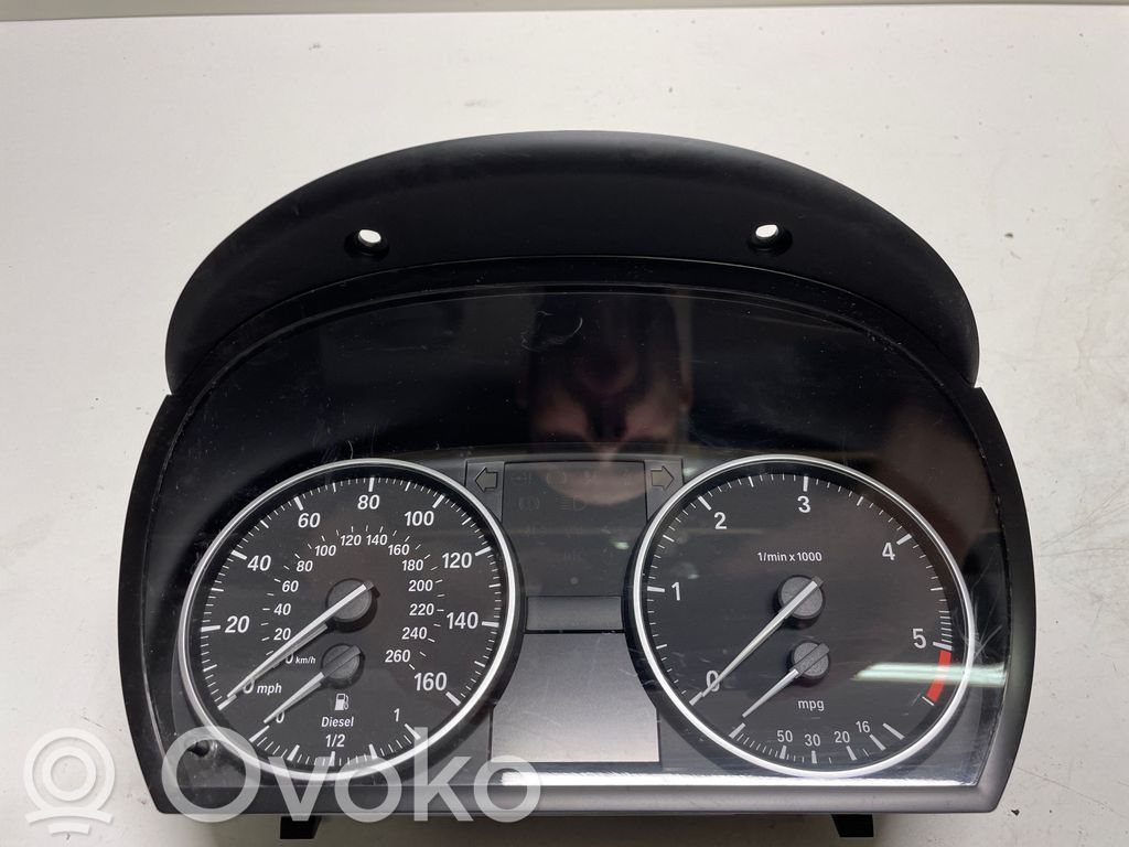 BMW 3 E90 E91 Speedometer (instrument cluster) 