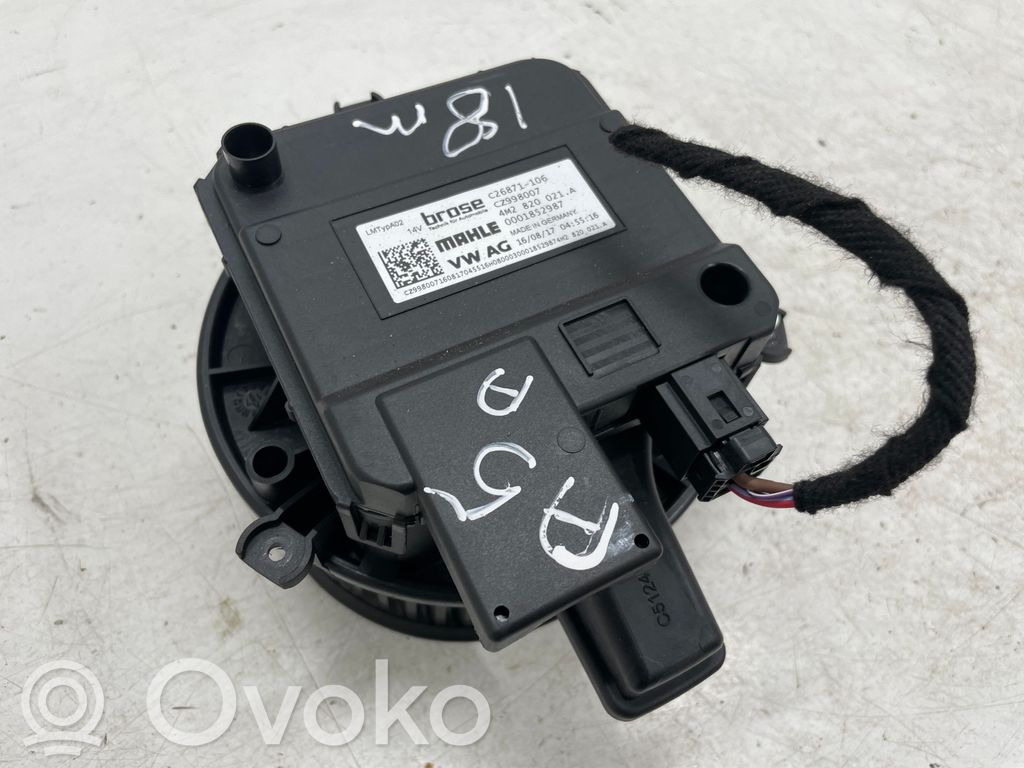 Audi A5 Heater fan/blower 