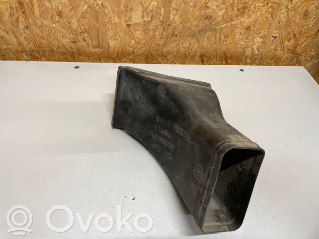 BMW 5 E60 E61 Intercooler air channel guide 