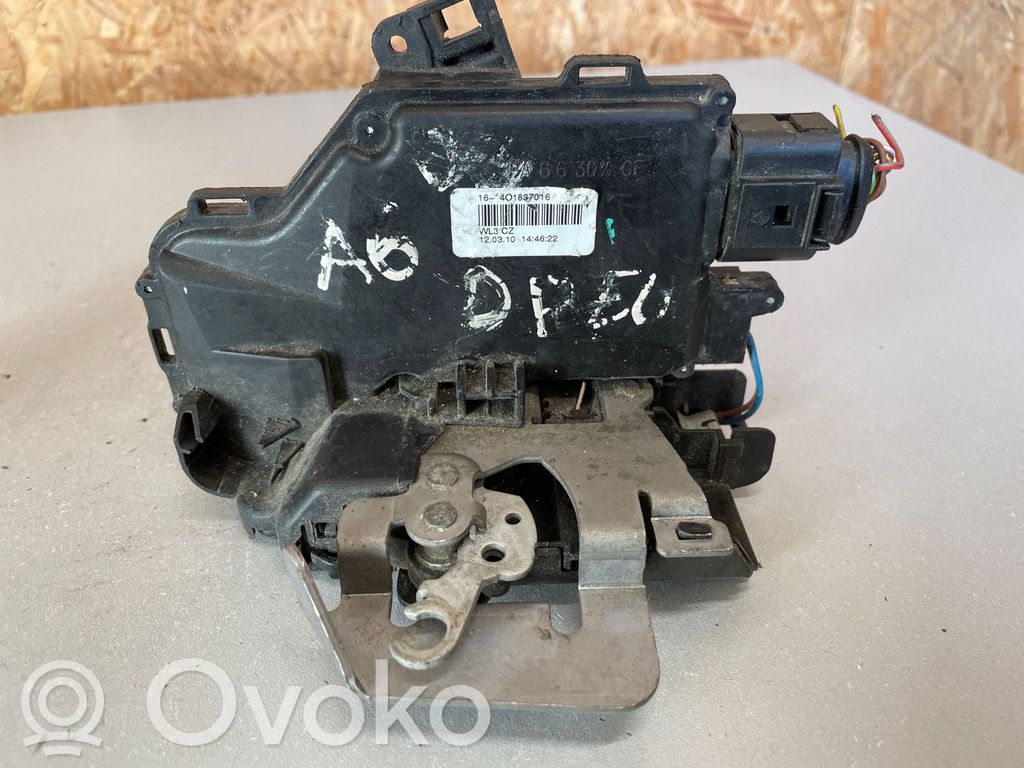 Audi A6 S6 C6 4F Front door lock 
