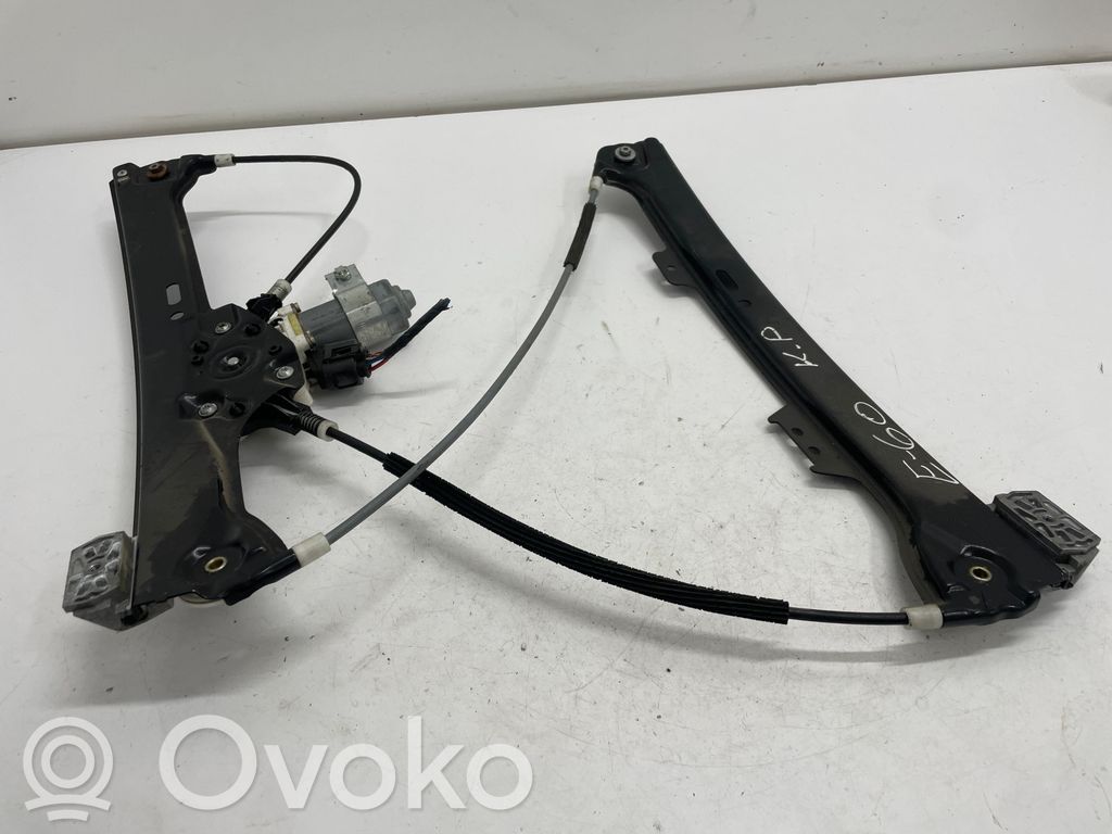 BMW 5 E60 E61 Front door window regulator with motor 