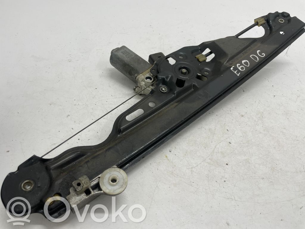BMW 5 E60 E61 Regulador de puerta trasera con motor 