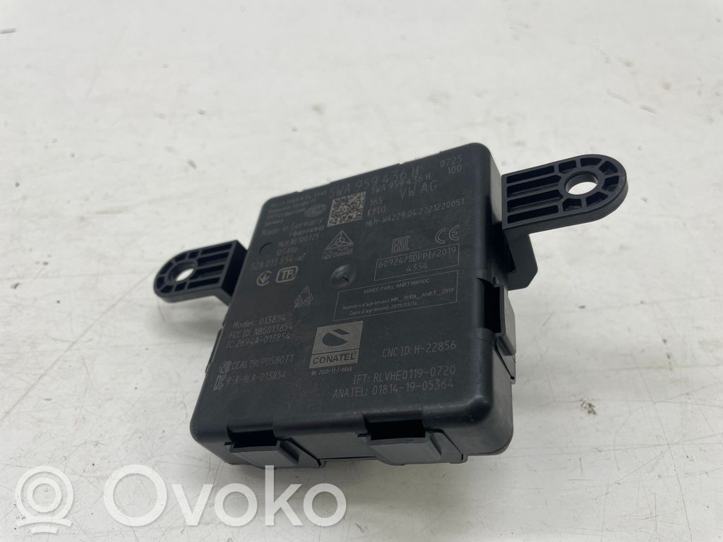 Audi A3 8Y Module de contrôle sans clé Go 