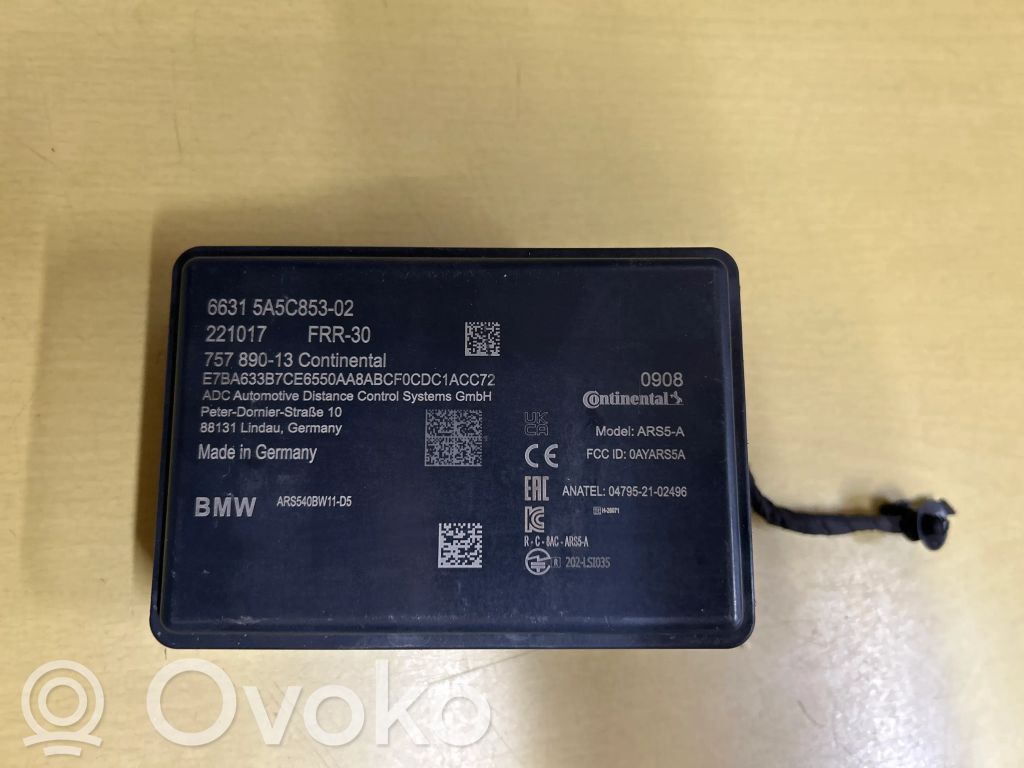 BMW iX Distronic sensor radar 