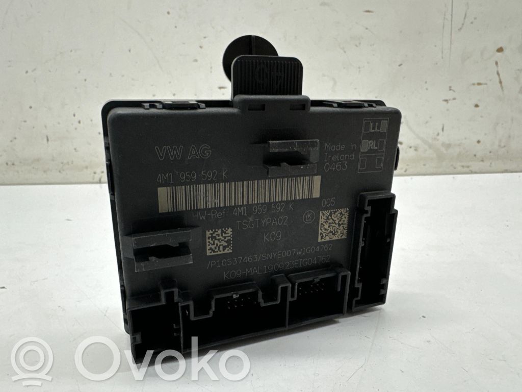Audi A6 S6 C8 4K Unidad de control/módulo de la puerta 