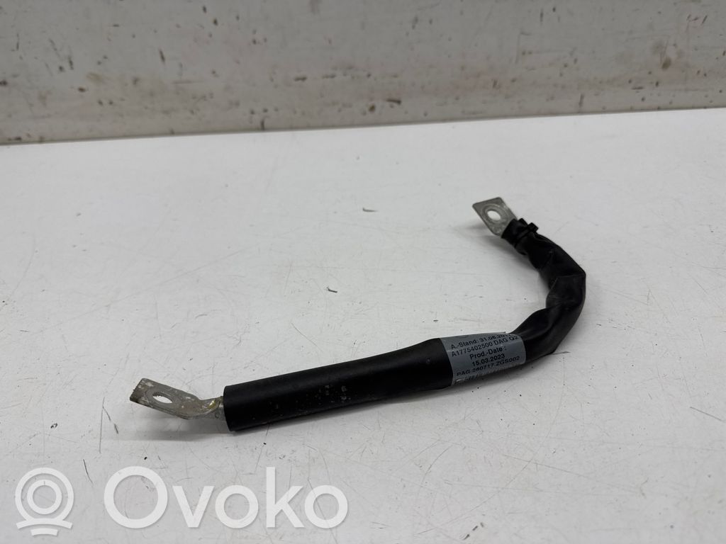 Mercedes-Benz A W177 Minus / Klema / Przewód akumulatora 