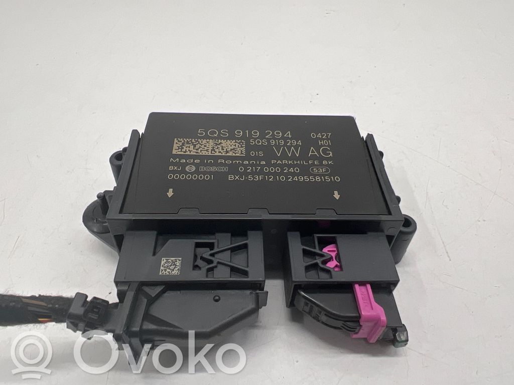 Skoda Kodiaq II Unité de commande, module PDC aide au stationnement 