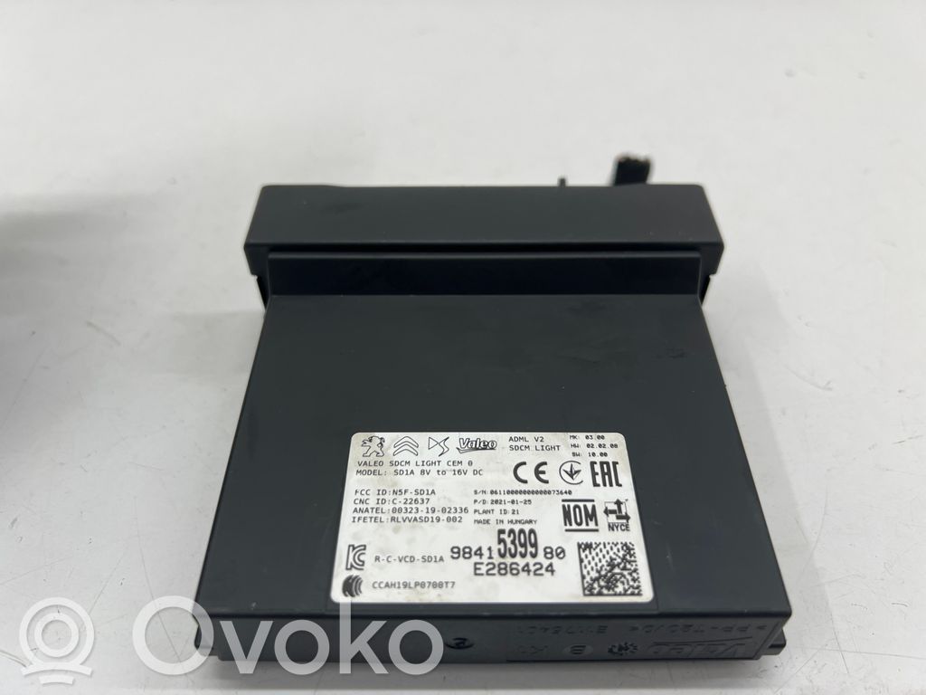 Opel Mokka B Other control units/modules 