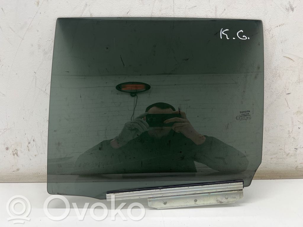 Toyota C-HR I Rear door window glass 