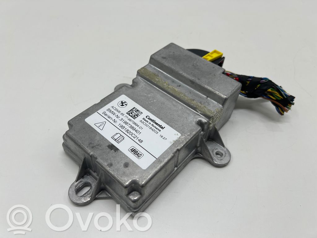 BMW 3 G20 G21 Centralina/modulo airbag 