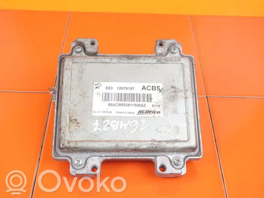 Opel Corsa E Engine control unit/module 