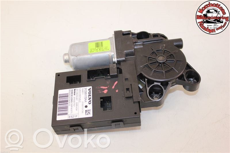 Volvo V50 Silnik regulatora szyby drzwi przednich 