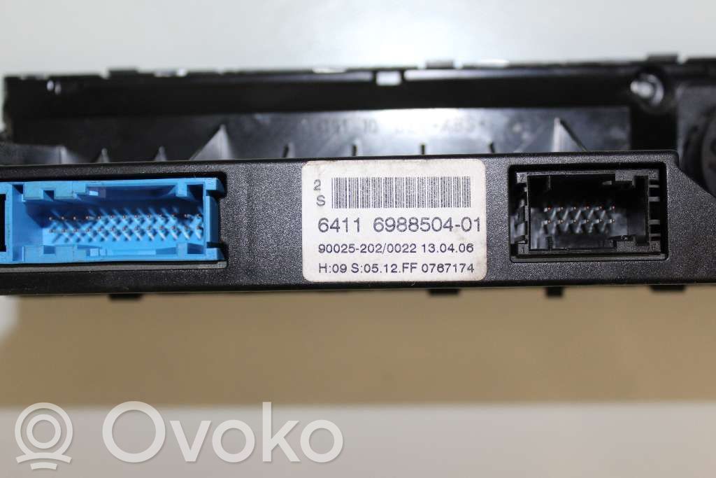BMW 5 E60 E61 Climate control unit 