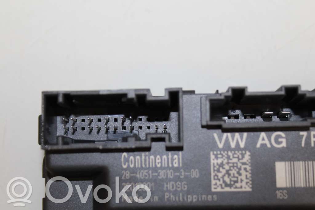 Sterownik / Moduł elektrycznej klapy tylnej / bagażnika   7P6959107A,2840513010300,7P6959107A