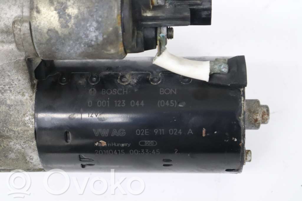 Motor de arranque   02E911024AX,0001123044,02E911024A