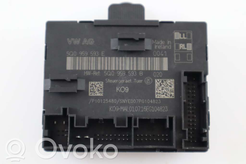 Unidad de control/módulo de la puerta   5Q0959593B,5Q0959593B