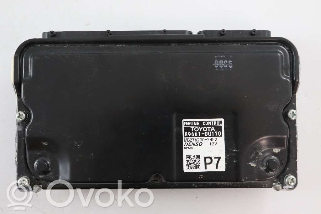 Toyota Yaris Sterownik / moduł wtrysku 