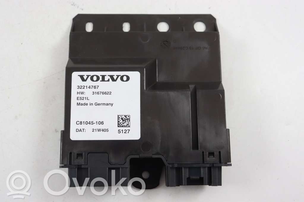 Volvo S90, V90 Tailgate/trunk control unit/module 