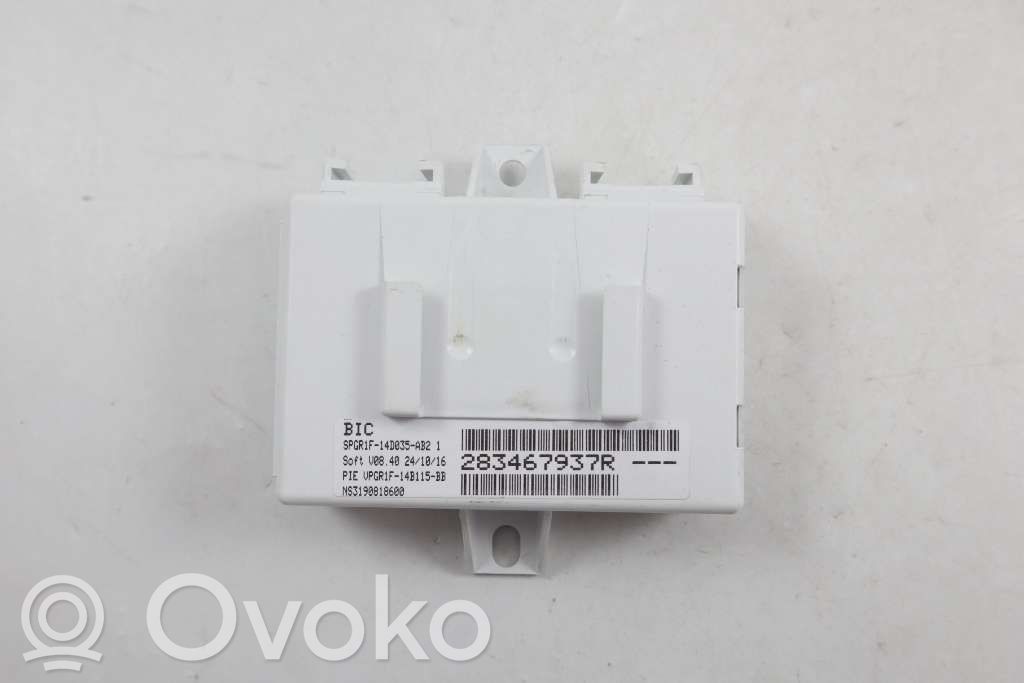 Head unit multimedia control   283467680R,SPGR1F14D035AB2,283467937R