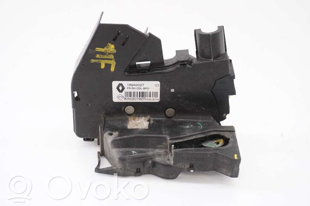 Front door lock   16943027,805020792R