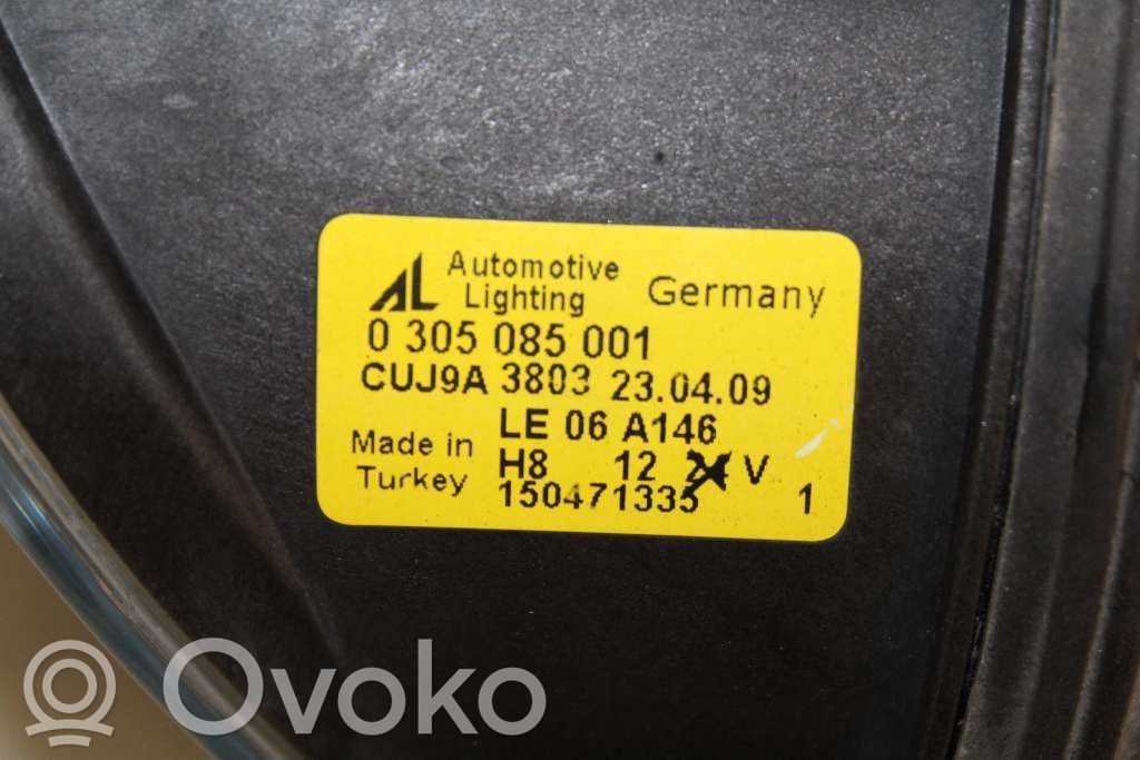 Volvo V50 Etusumuvalo 