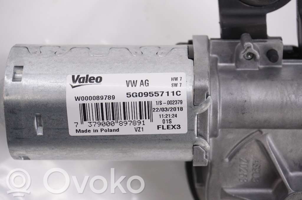 Volkswagen PASSAT B8 Takalasinpyyhkimen moottori