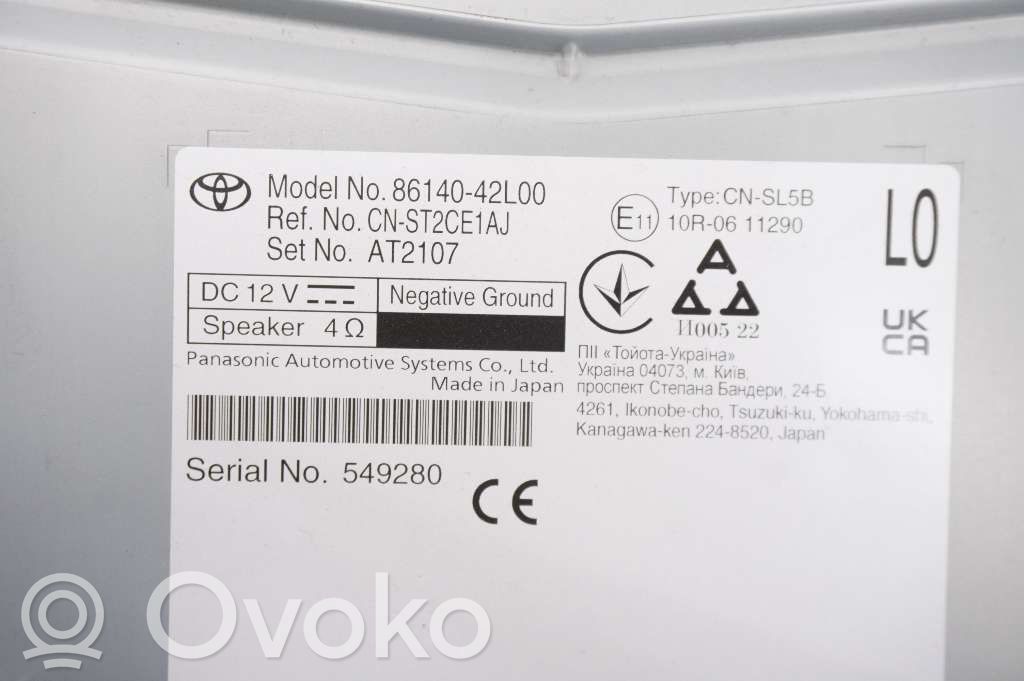 Toyota RAV 4 (XA50) Monitor / wyświetlacz / ekran 
