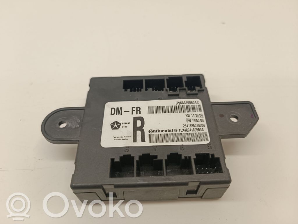 Other control units/modules   68316560AC