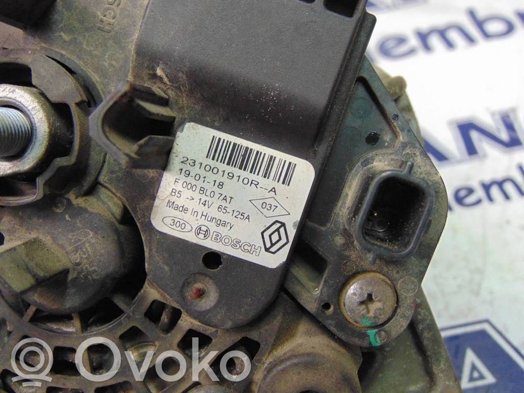 Dacia Dokker Ģenerators 