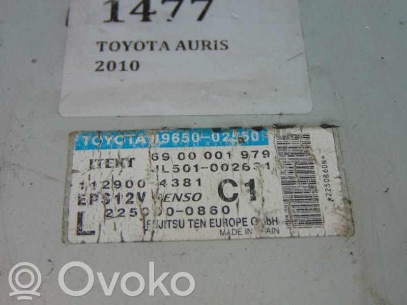 Toyota Auris 150 Power steering control unit/module 