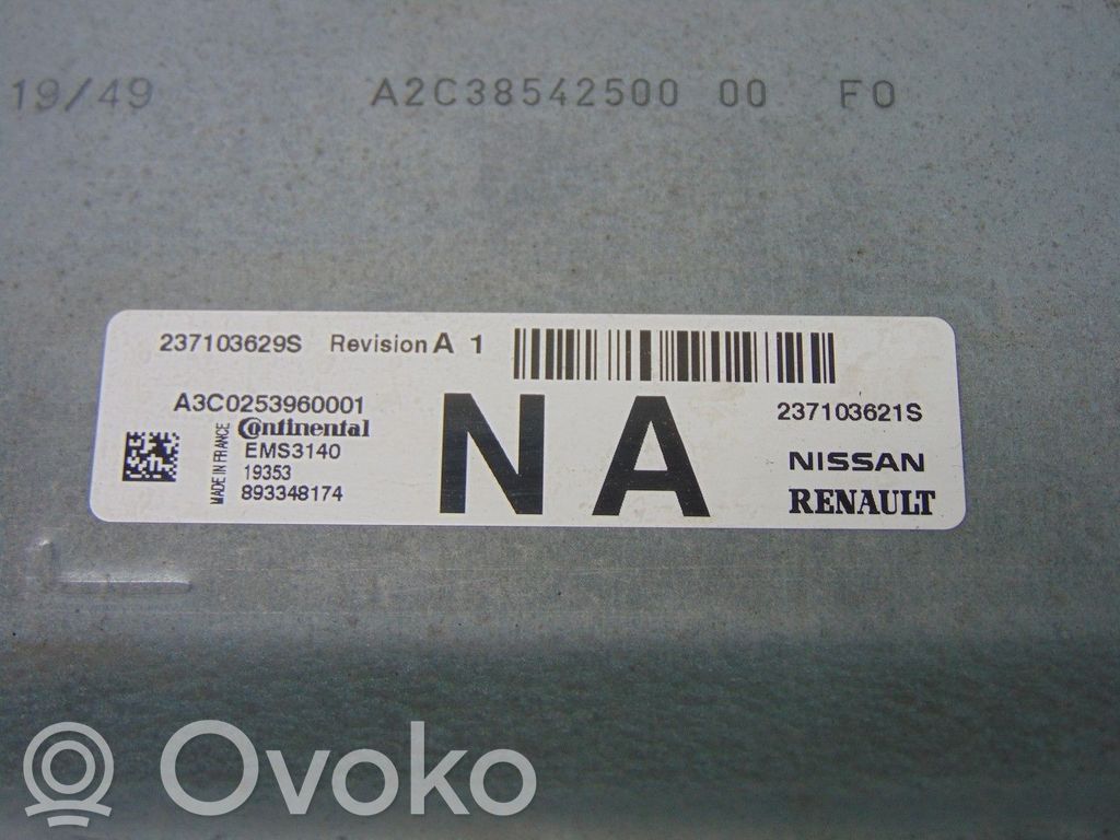 Renault Twingo III Moottorin ohjainlaite/moduuli 