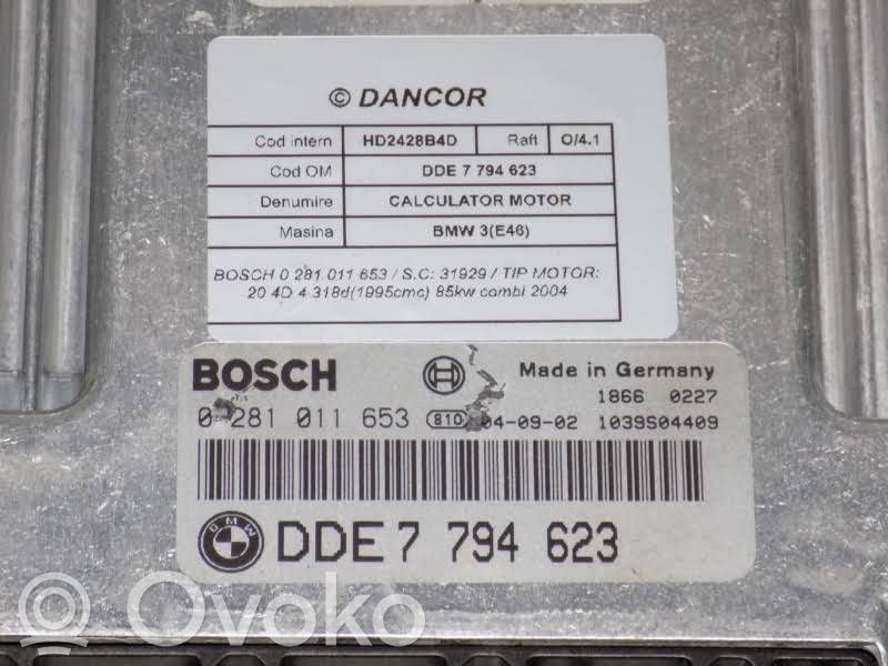 BMW 3 E46 Engine control unit/module 