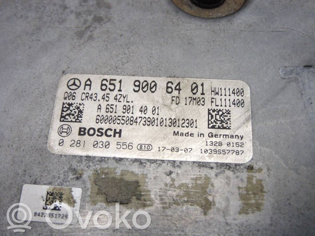 Mercedes-Benz C W205 Engine control unit/module 