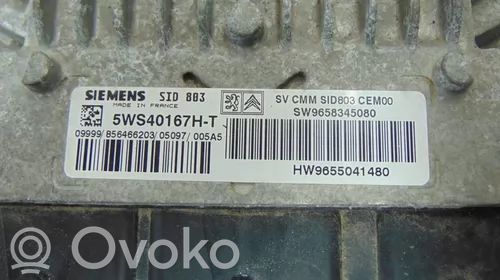 Peugeot 407 Engine control unit/module 