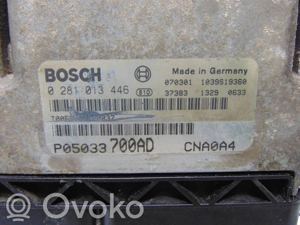 Chrysler Sebring (ST-22 - JR) Engine control unit/module 