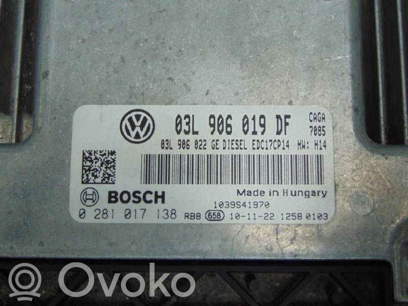 Seat Exeo (3R) Engine control unit/module 