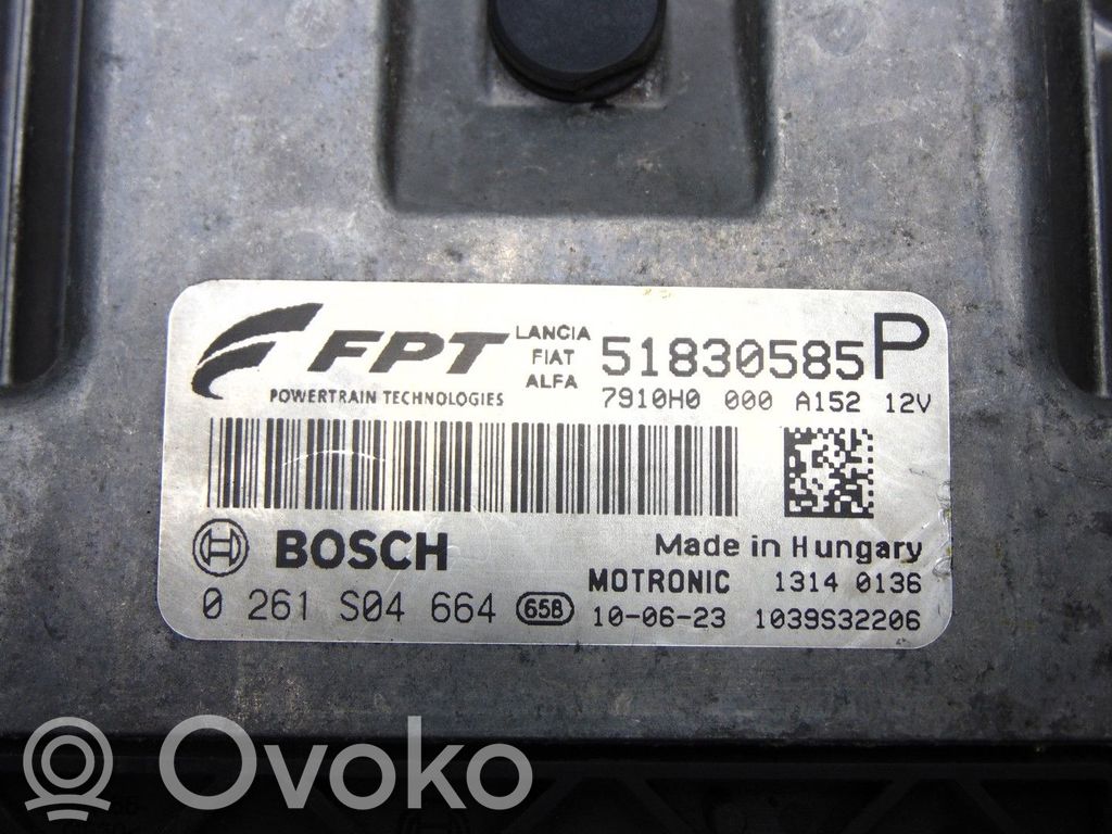 Alfa Romeo Mito Engine control unit/module 