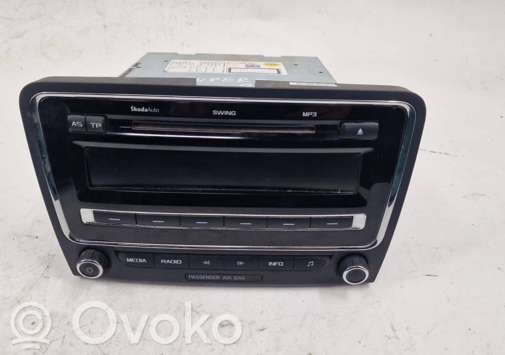Skoda Superb B6 (3T) Unité principale radio / CD / DVD / GPS 