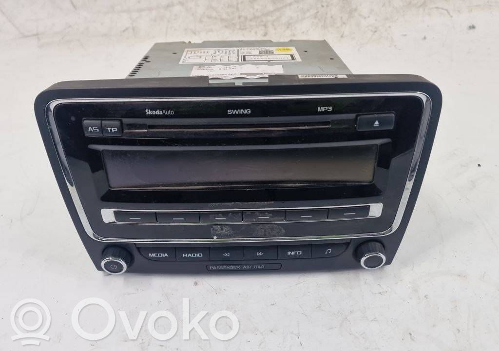 Skoda Superb B6 (3T) Unité principale radio / CD / DVD / GPS 
