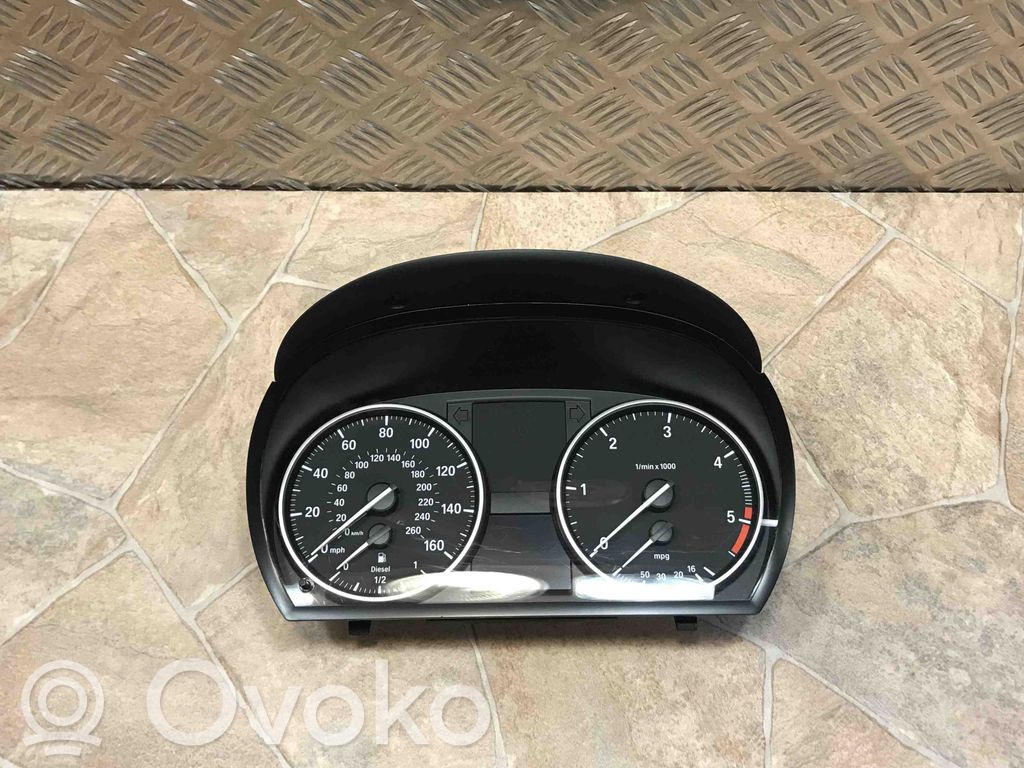 BMW 3 E90 E91 Speedometer (instrument cluster) 