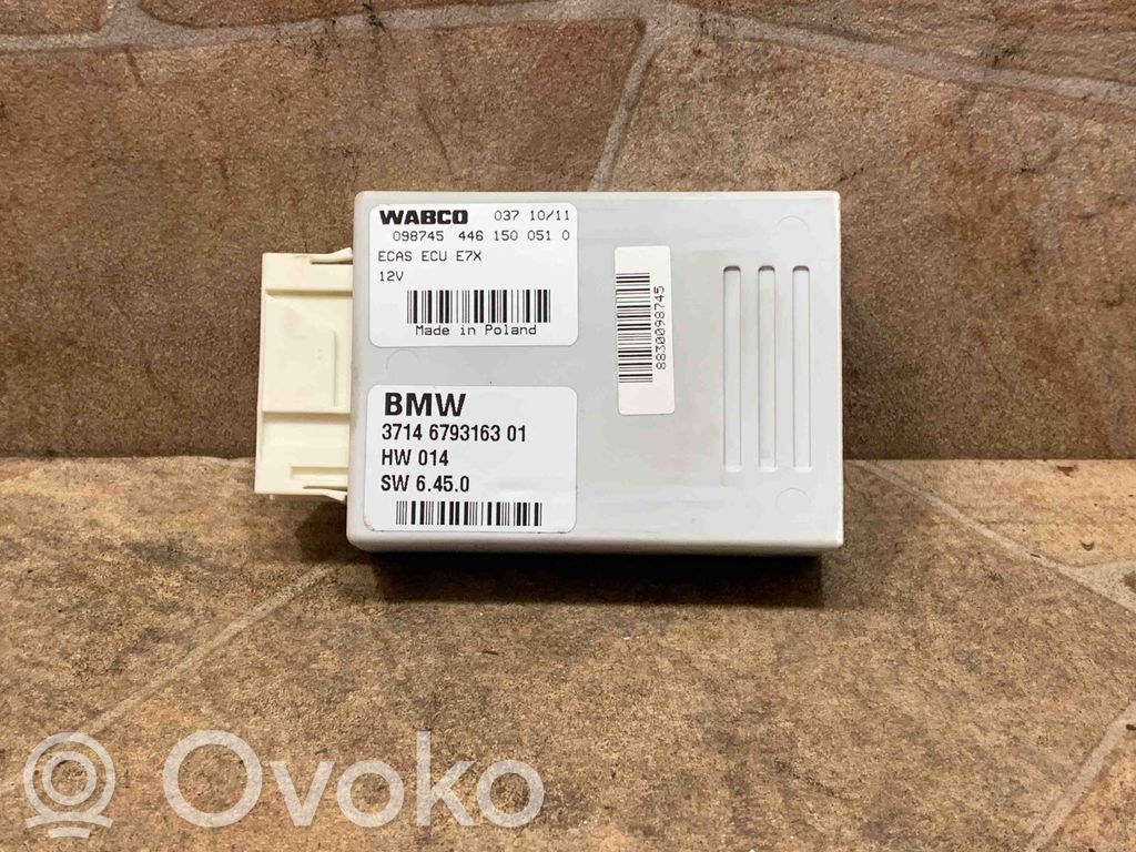 BMW X5 E70 Piekares vadības bloks 