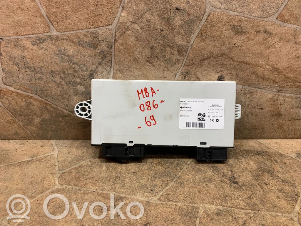 BMW X3 F25 Unité de contrôle module CAS 
