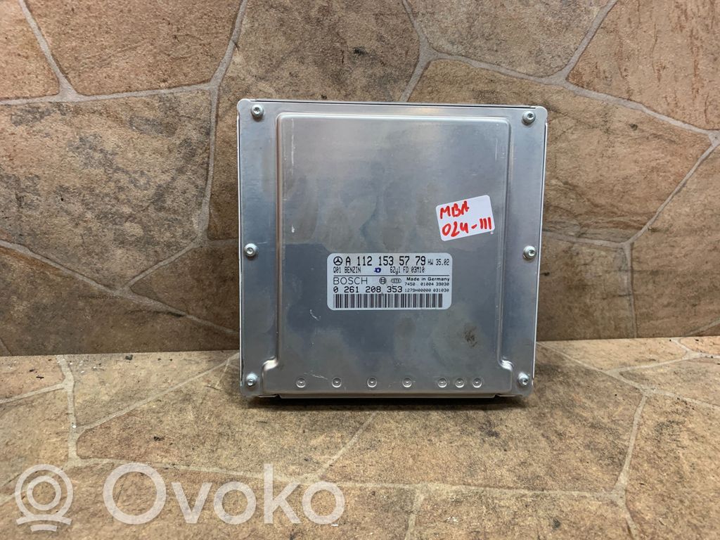 Mercedes-Benz SL R230 Engine control unit/module 