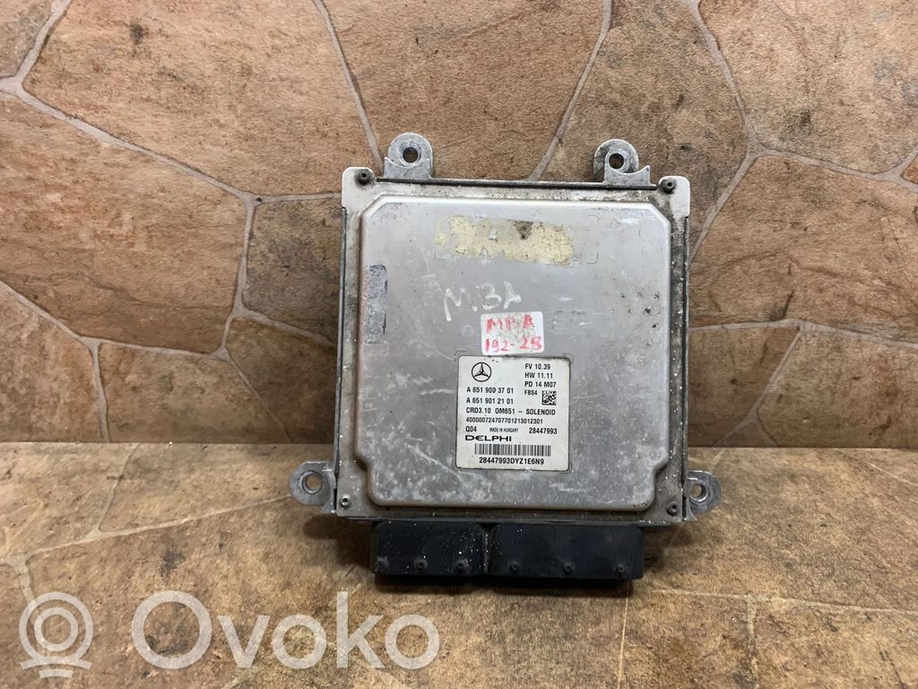 Engine control unit/module   A6519003701,A6519012101